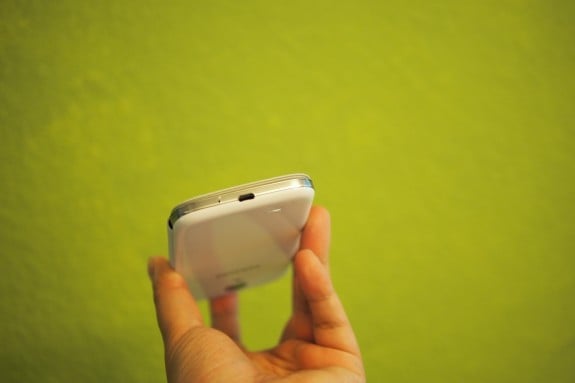 Micro USB port on the bottom