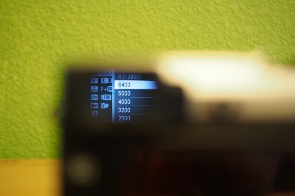 Gone is the hybrid optical viewfinder and electronic viewfinder on the more expensive X-Pro 1. On the X-E1, you have an electronic-only viewfinder that is higher resolution than the electronic mode on the X-Pro 1. A sensor automatically switches between the viewfinder and the rear LCD when you bring the camera up to your eyes, or you can toggle between the two with a button on the back of the camera manually.