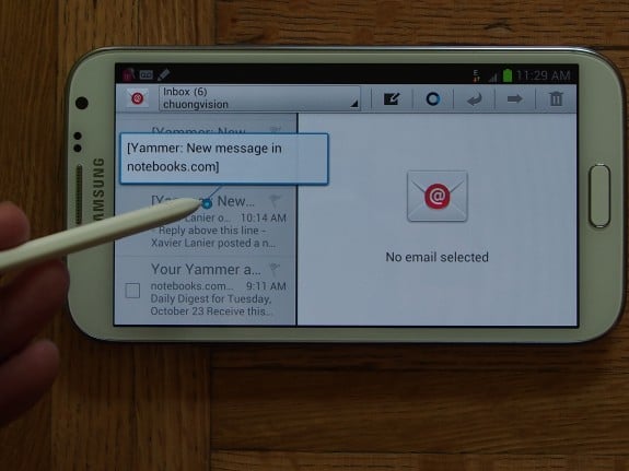 The Galaxy Note 2 is still stuck on Android 4.1 Jelly Bean. The Galaxy Note on AT&T is still on Android 4.0.