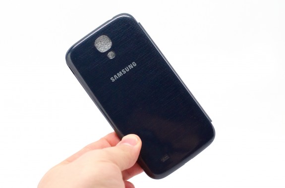 The Samsung Galaxy S4 Flip Cover is a nice case.