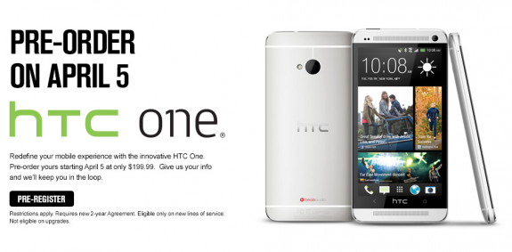 The Sprint HTC One will arrive later this month.