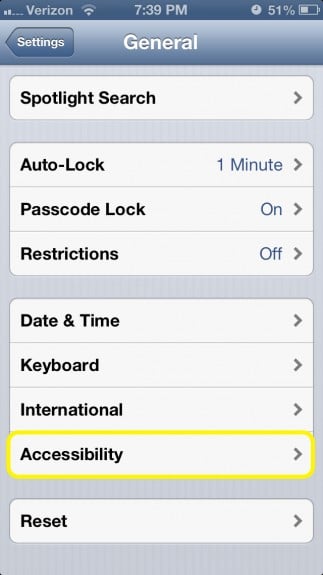 Tap Accessibility
