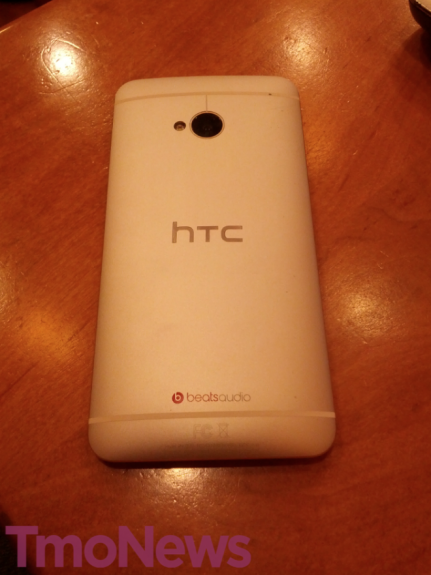 This is the back of the T-Mobile HTC One.