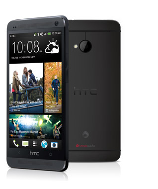 The HTC One in "Stealth Black"