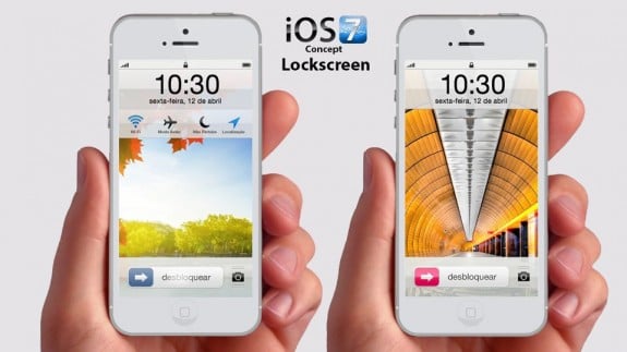 An iOS 7 concept with plenty of customization options