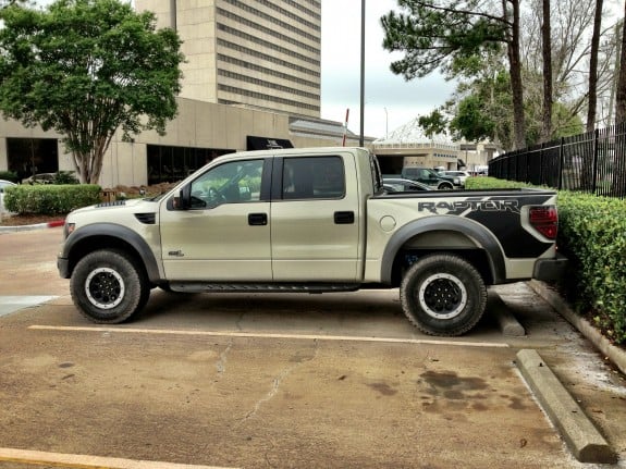 Raptor Parked