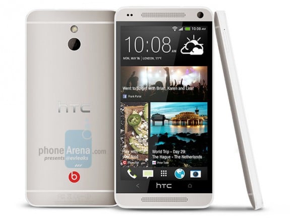 This is thought to be the HTC One Mini or HTC M4.