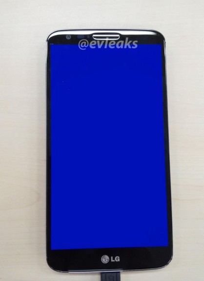 A leaked photo of the LG G2.