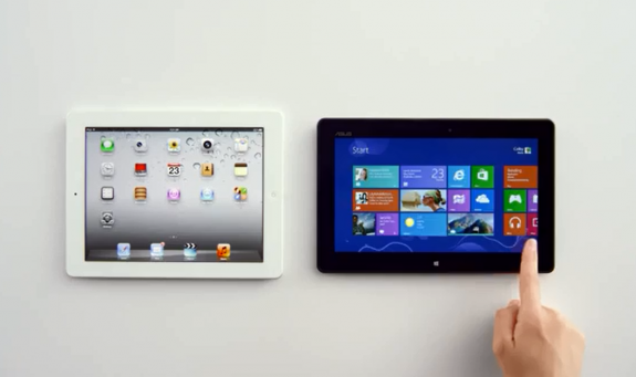 MS iPad Siri Ad