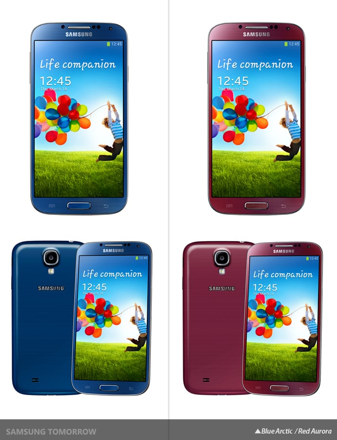 The Samsung Galaxy S4 will arrive in four new colors this summer, possible one will be part of the Galaxy S4 Nexus program.