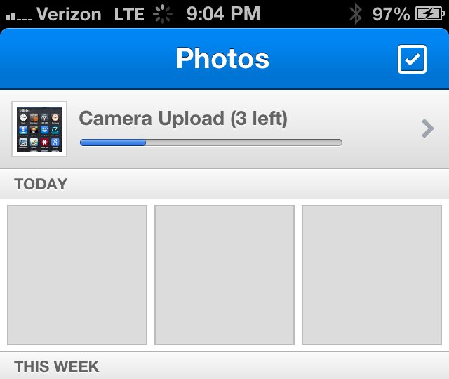 iOS Dropbox Camera Upload
