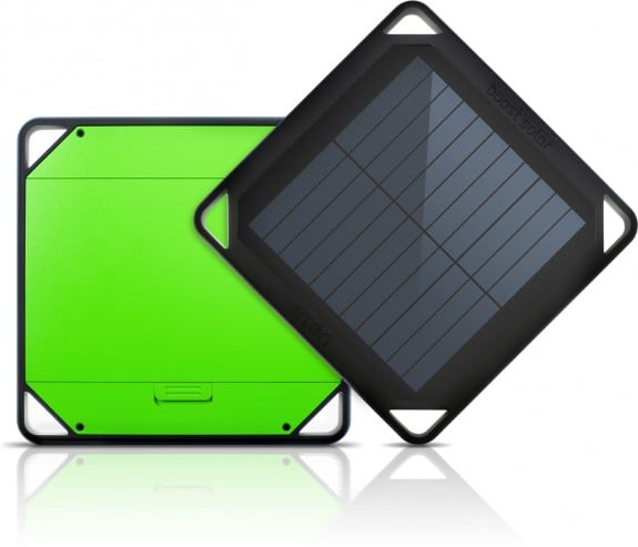 The Etón BoostSolar is a solar charger with a 5,000 mAh battery.