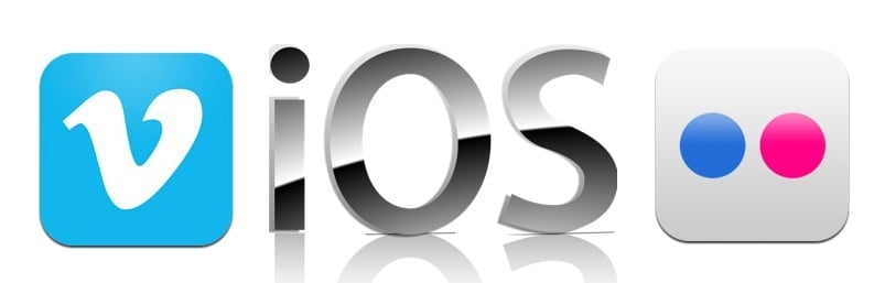 IOS 7 may include Flickr and Vimeo integration.