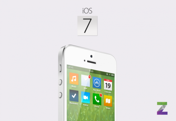 The best look at how iOS 7 could look.