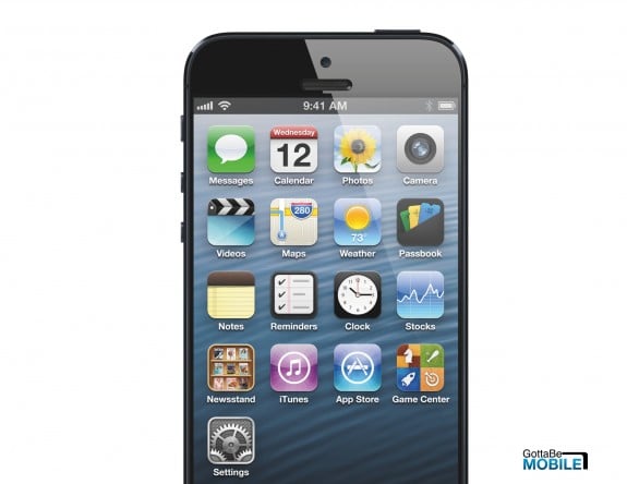 The iPhone 5S could feature a higher resolution display with a narrower bezel, similar to the iPad mini.