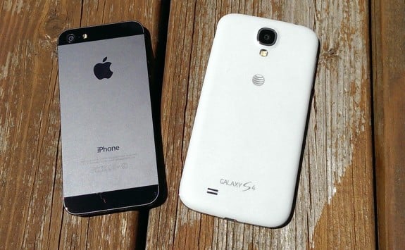 The iPhone 5S will compete with the Samsung Galaxy S4, which features a bigger display and a newer design.