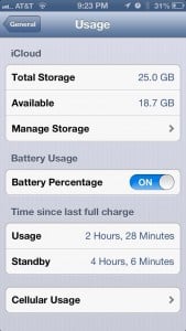 iPhone 5 owners are complaining about battery life issues in iOS 6.1.4.
