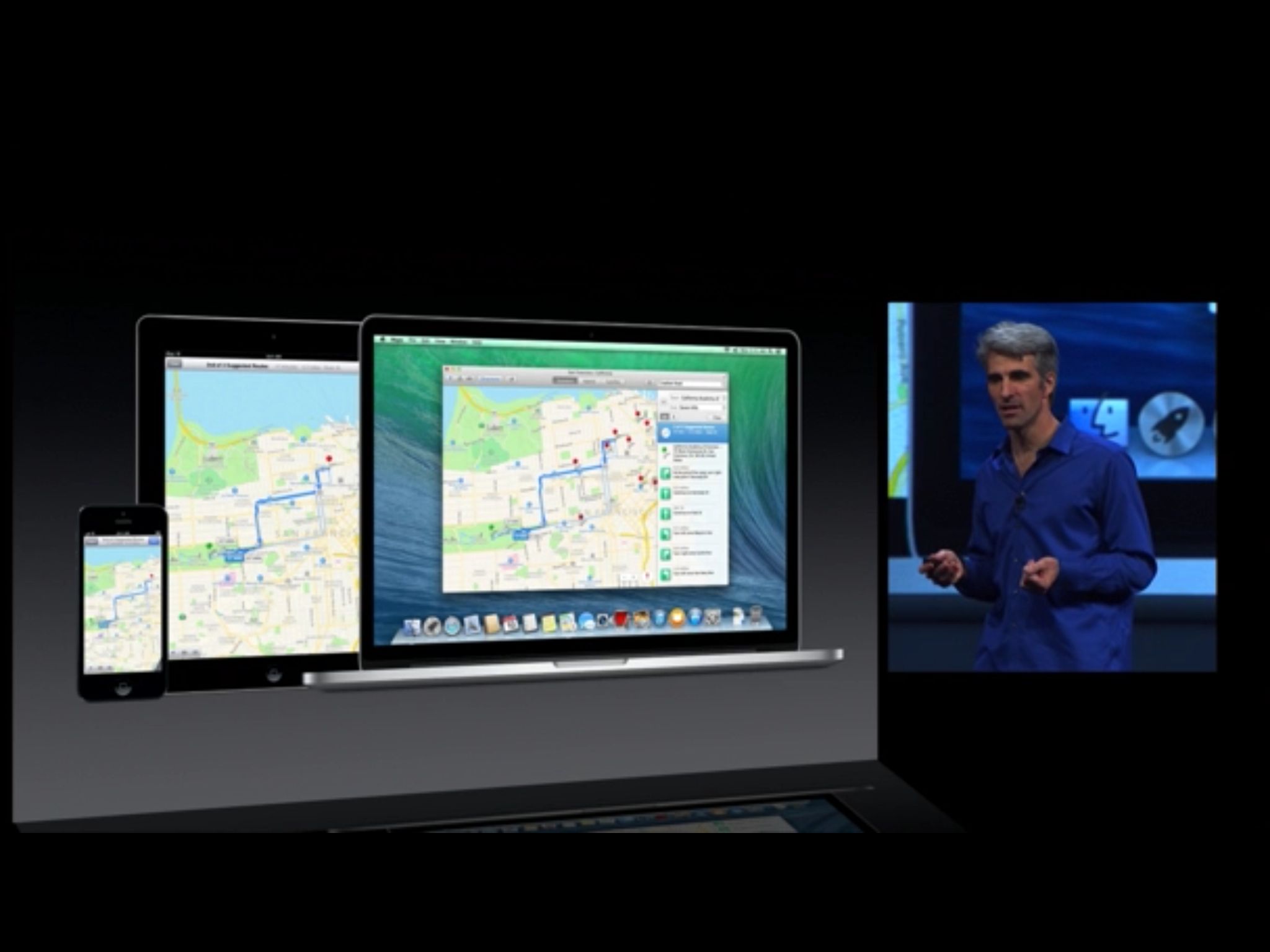maps on osx mavericks