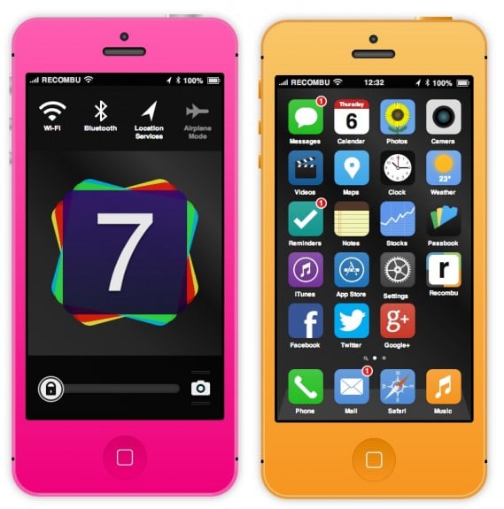 An interactive iOS 7 and iPhone 5S concept lets users play with a new iPhone and new iOS.