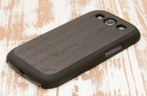 carved case reconstituted ebony