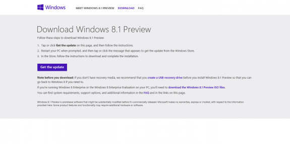 get windows 8.1 now 1