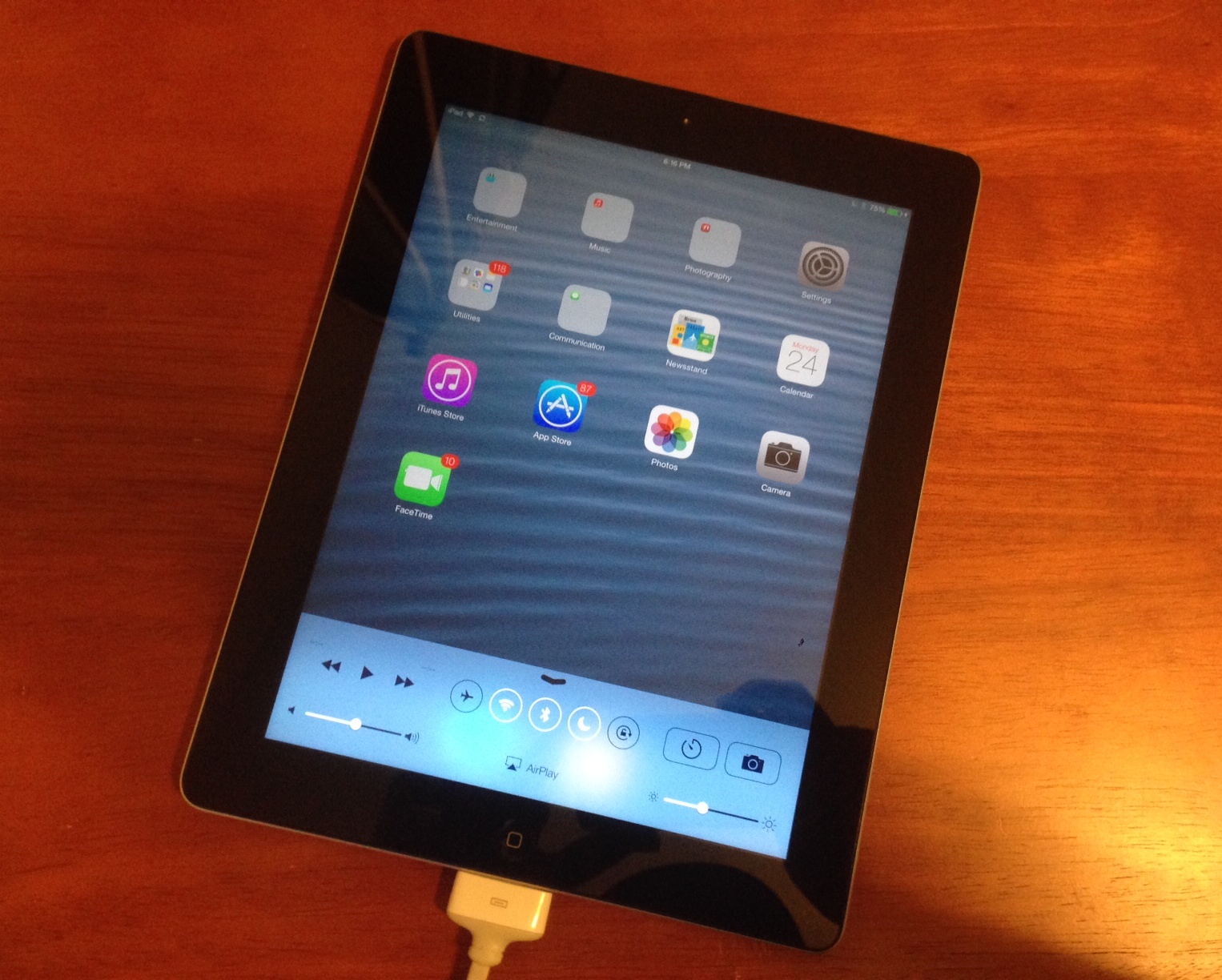 The iPad iOS 7 Beta is now available.