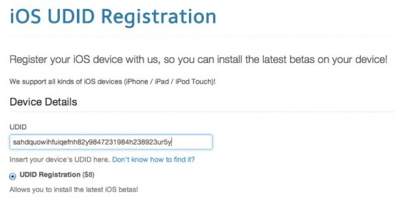 Register for the iPad IOS 7 beta.