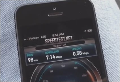 Supercharge iPhone 5 speeds.