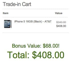 Score an iPhone trade in bonus of 20%.