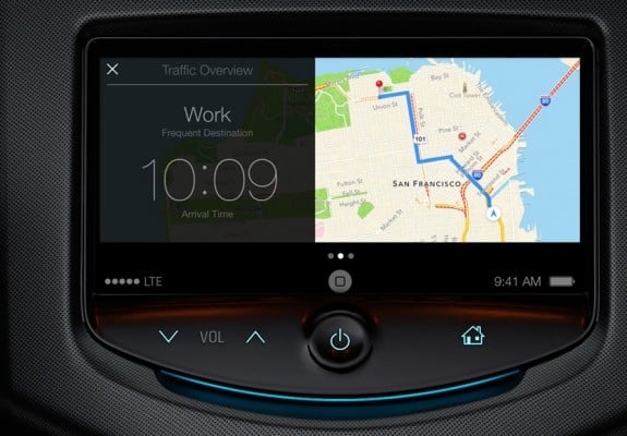 iOS 7 in the Car could come to Ford vehicles, but not in 2014.