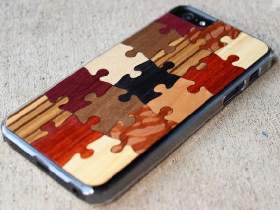 random puzzle carved case