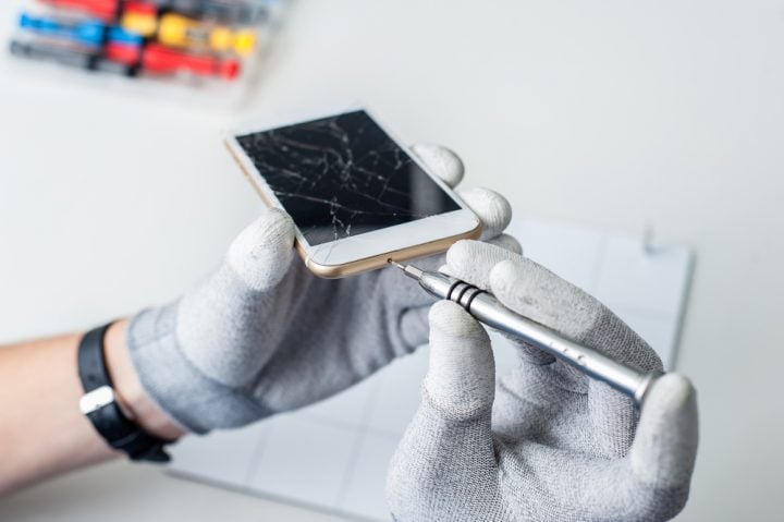 Try a DIY iPhone screen repair or Android repair.