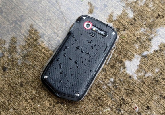 The Casio G'zOne Commando 4G LTE features a rugged, masculine design.
