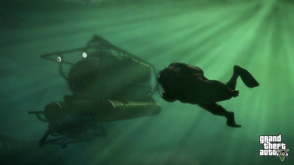 There is a submarine in GTA 5.