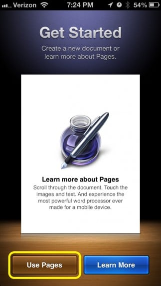 Use Pages