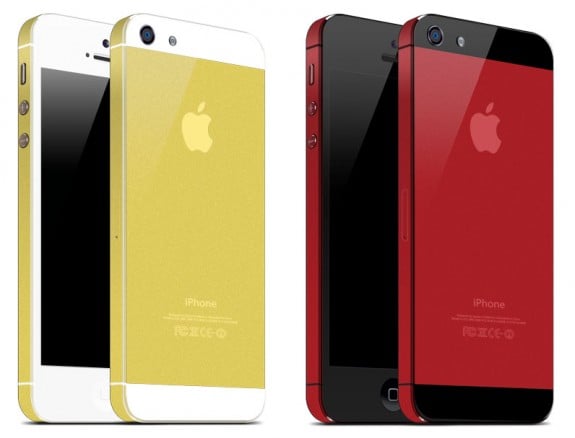 A gold iPhone 5 is just $250 more than the standard iPhone cost.
