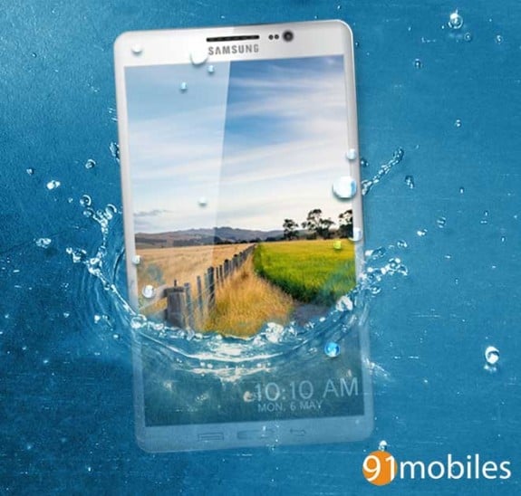 Samsung may opt to make the Galaxy S5 both dust and water resistant. 