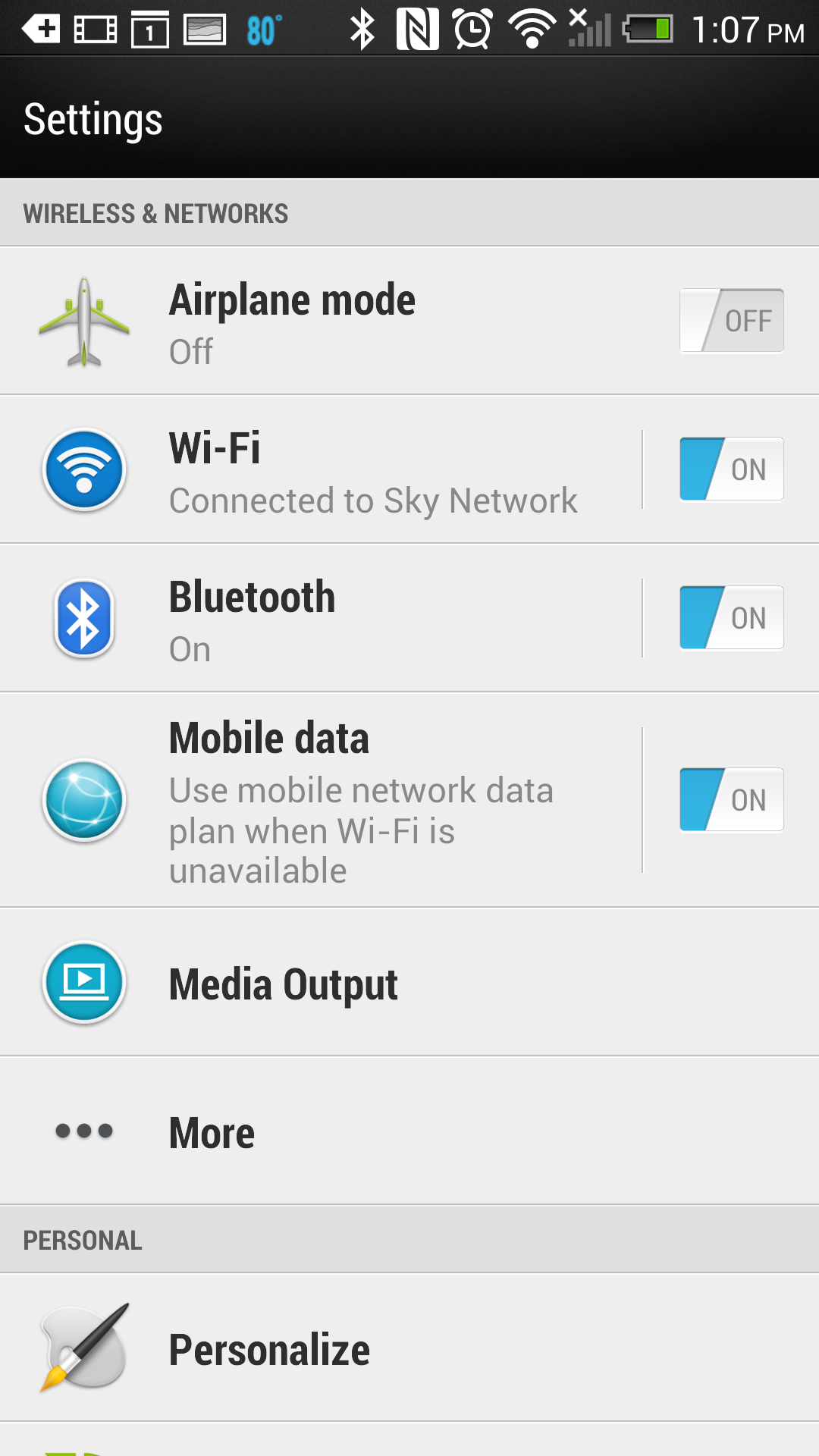 How to Use Personal Hotspot on the HTC One