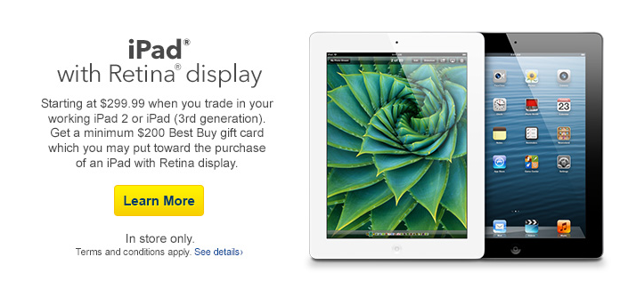 Best Buy's iPad trade-in deal for the iPad 4 is good, but there are better options.