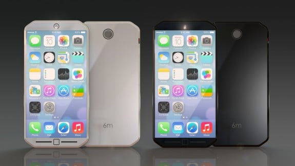 iPhone 6 concepts often include a larger screen, like this one from thinkbym.