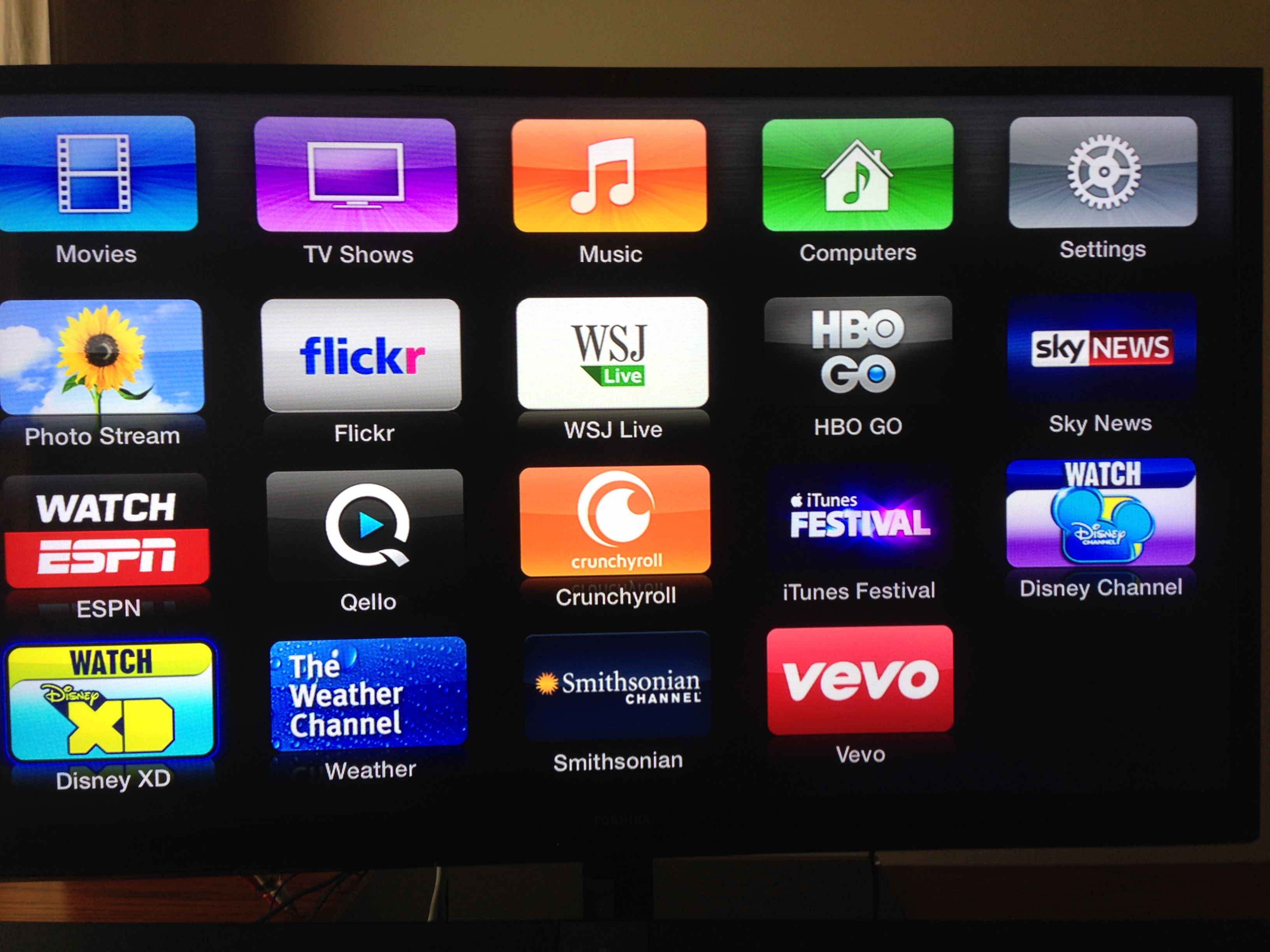 Apple TV Gains Vevo, Disney Channel HD, Disney XD, Weather Channel and