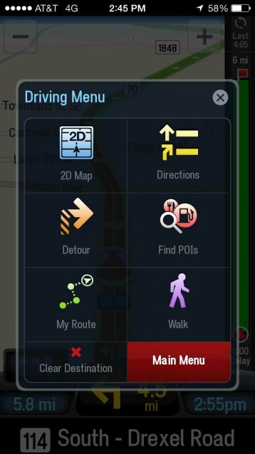CoPilot Live GPS routing