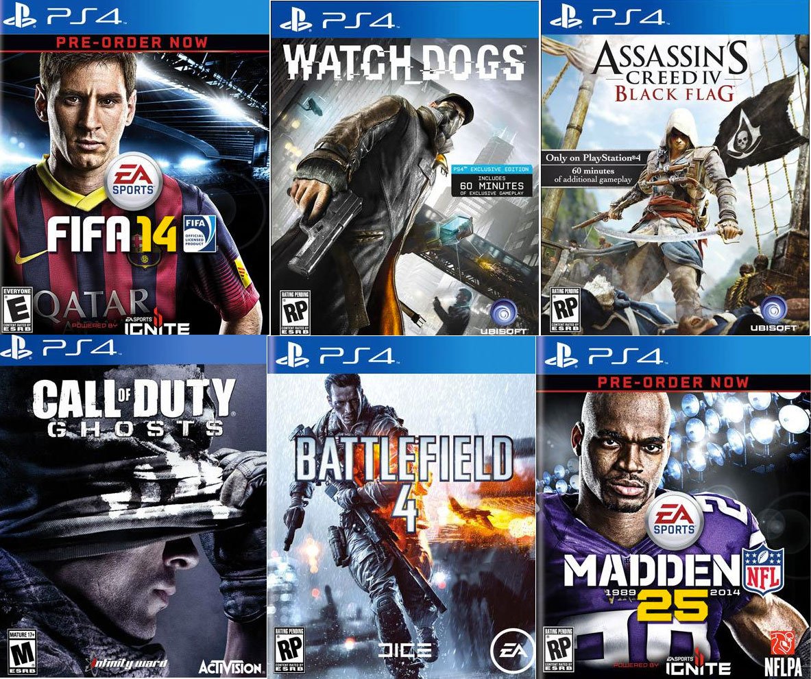 ps4 games resale