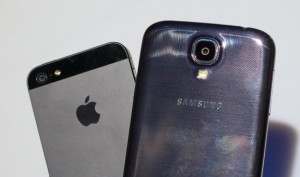 The iPhone 5S is expected to challenge phones like the Galaxy S4.