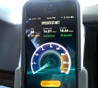 iPhone 5 SpeedTest AT&T