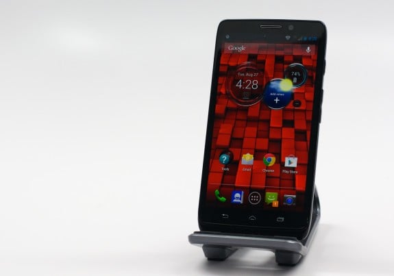 The Droid Ultra comes with a 5-inch display.