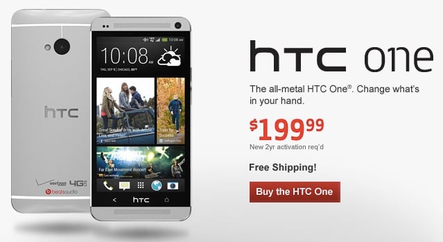 The Verizon HTC One release date finally arrives.