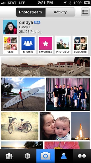 Flickr Mobile 2.2 for iOS