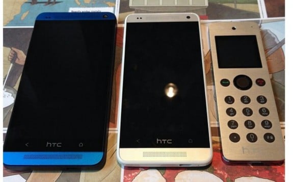 The blue HTC One has been rumored for Verizon.