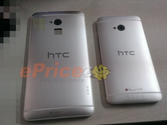 The HTC One Max could come with a fingerprint reader, a feature that is heavily rumored for the iPhone 5S.